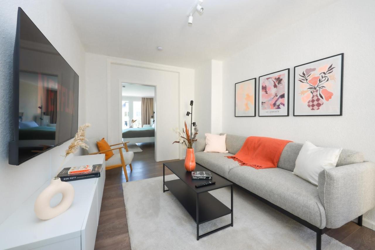 80Qm Luxurioese Designerwohnung Im Herzen Bochums Esterno foto