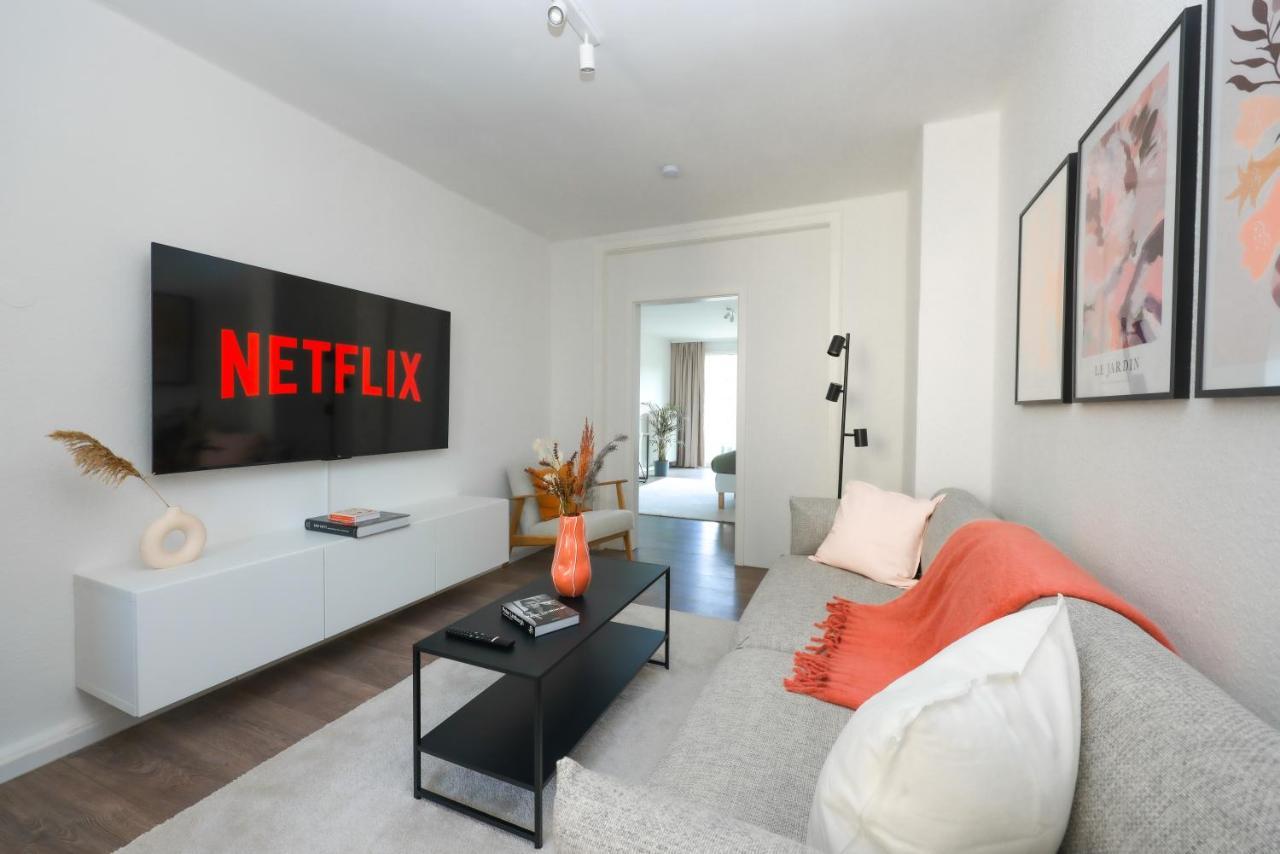 80Qm Luxurioese Designerwohnung Im Herzen Bochums Esterno foto