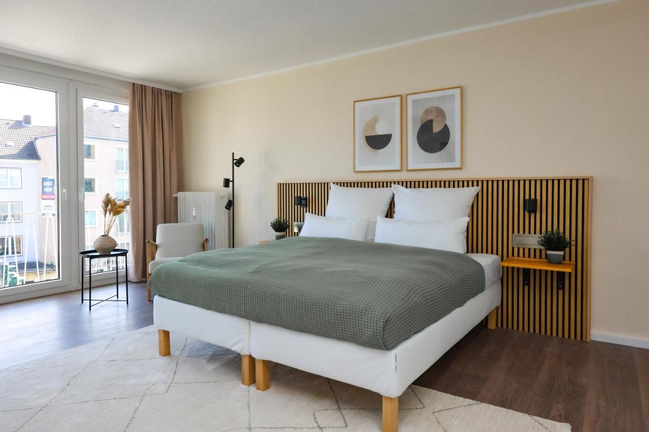 80Qm Luxurioese Designerwohnung Im Herzen Bochums Esterno foto